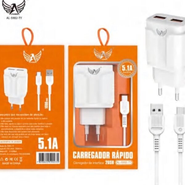 Carregador Kit ( altomex) 5.1A

Type cx 100pcs