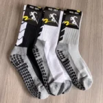 Kit 12pares Meias Futebol Algodão Antiderrapantes De Alta Qualidade Cano Alto - Imagem 13