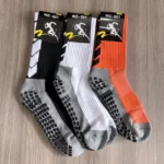 Kit 12pares Meias Futebol Algodão Antiderrapantes De Alta Qualidade Cano Alto - Imagem 14