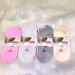 Kit 12 Pares Meias Feminina Soquete Colorida 35 ao 40 - Imagem 3