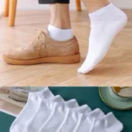 Meias Unisex Kit 12 Pares Soquete Cano Curto 40 A 46 BRANCO