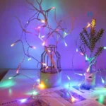 Pisca-Pisca de Led 10 Metros para Decoração Natalina 110V - 100 Leds Coloridos/Branco Quente/Branco - Imagem 6